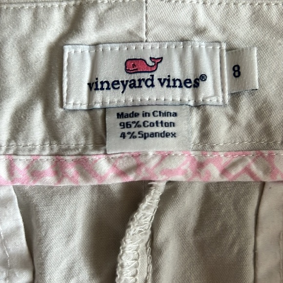 Vineyard Vines Khaki Cotton Preppy Skirt - Picture 4 of 7